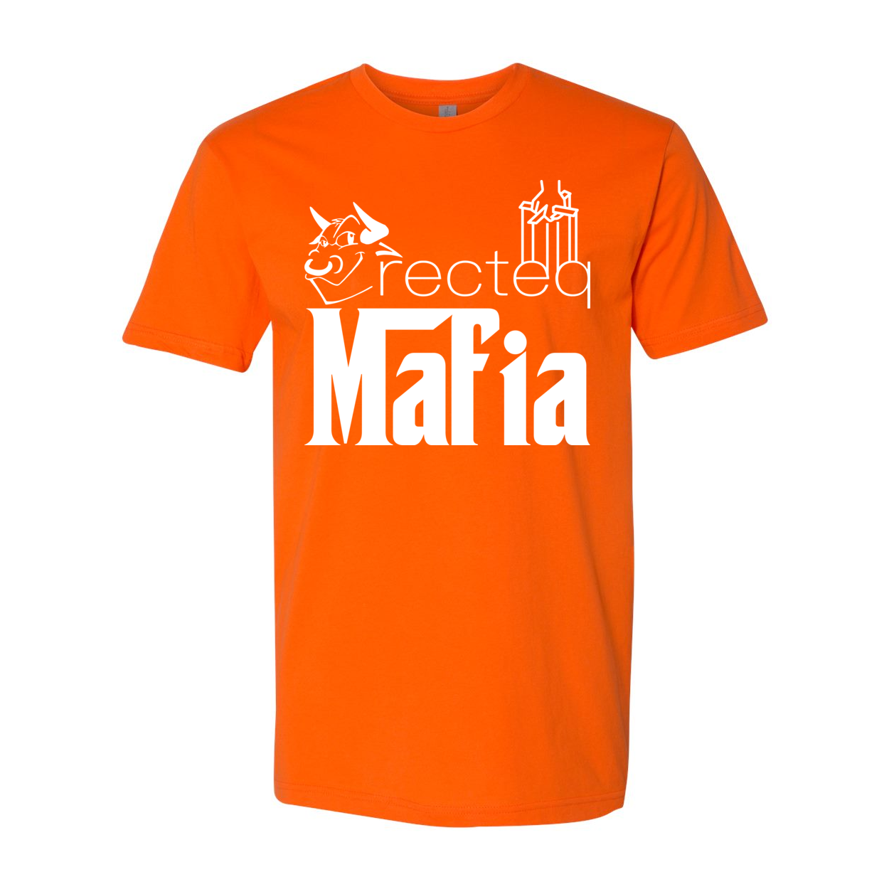 Front & Back Mafia 1 White Print