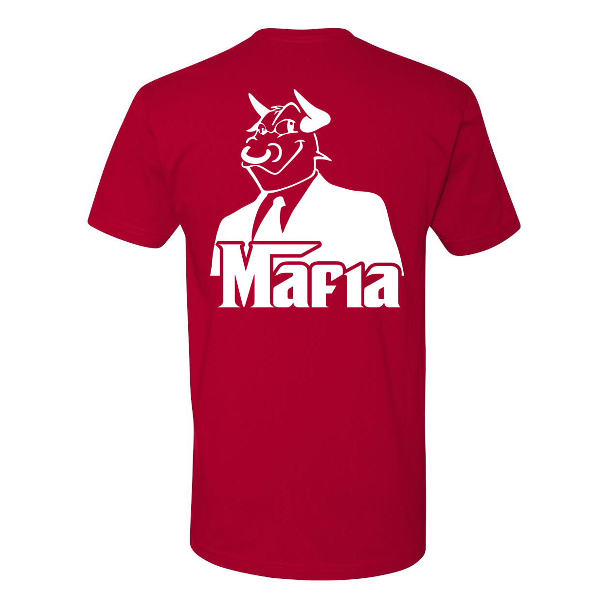Front & Back Print Mafia 2 White Print