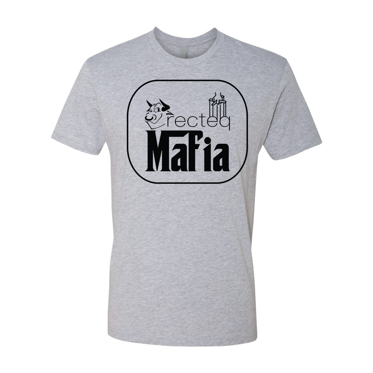 Front & Back Print Mafia 3 Black Print