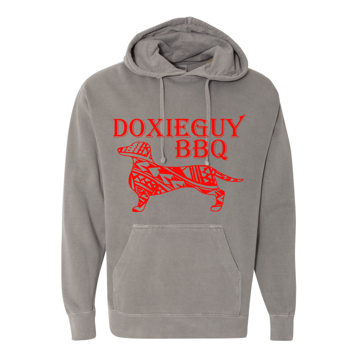 Comfort Colors DoxieGuy BBQ Hooded Sweatshirt