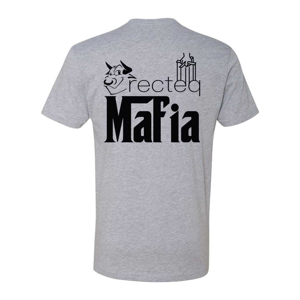 Front & Back Print Mafia 1 Black Print