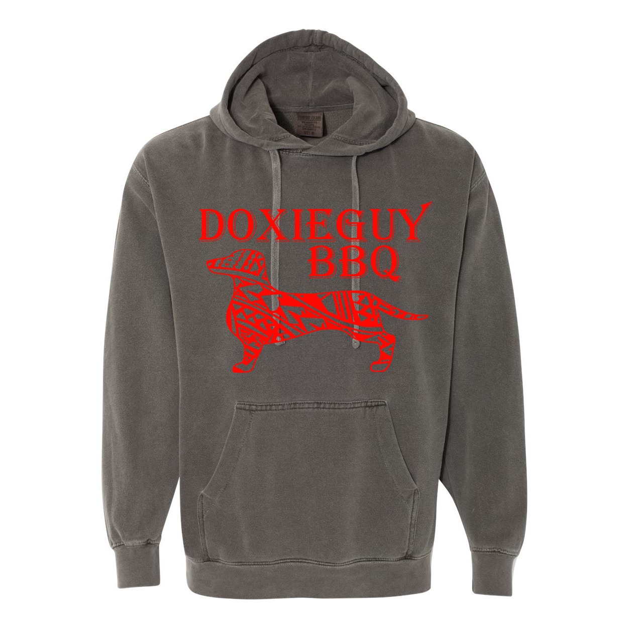 Comfort Colors DoxieGuy BBQ Hooded Sweatshirt