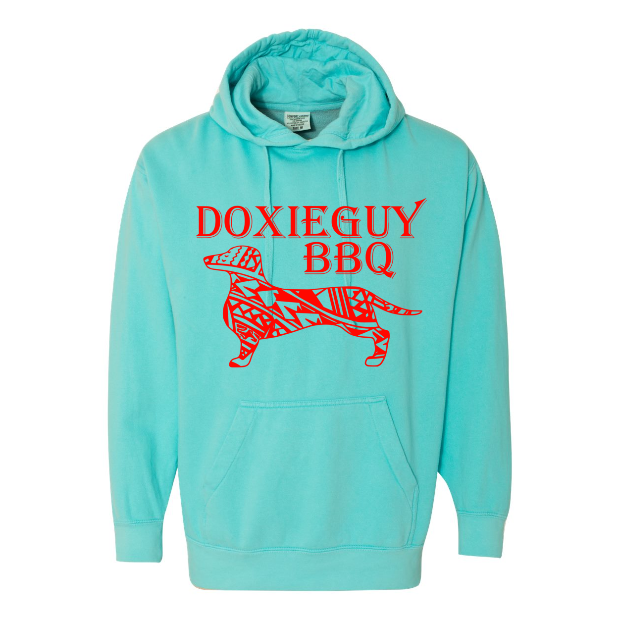 Comfort Colors DoxieGuy BBQ Hooded Sweatshirt