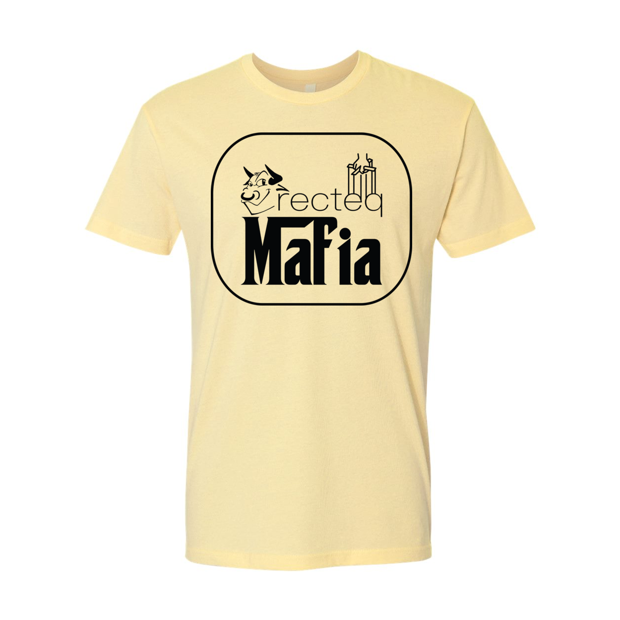 Front & Back Print Mafia 3 Black Print