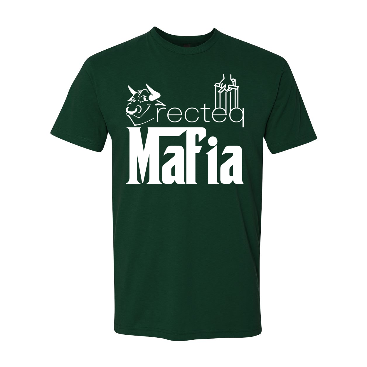 Front & Back Mafia 1 White Print