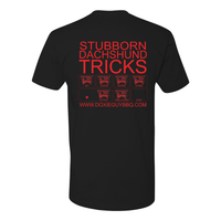 Stubborn Dachshund Premium Short Sleeve Crew
