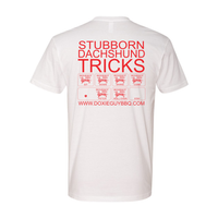 Stubborn Dachshund Premium Short Sleeve Crew