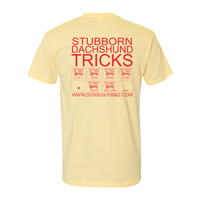 Stubborn Dachshund Premium Short Sleeve Crew