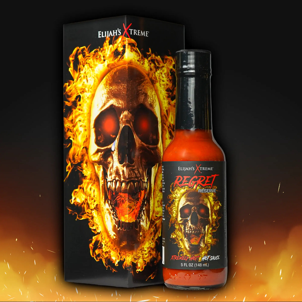 REGRET 𝘙𝘌𝘚𝘌𝘙𝘝𝘌 HOT SAUCE