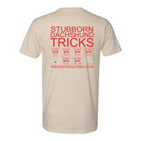 Stubborn Dachshund Premium Short Sleeve Crew
