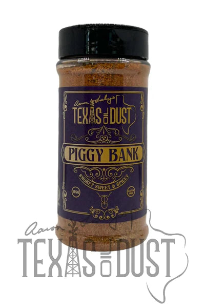 Texas Oil Dust Piggy Bank