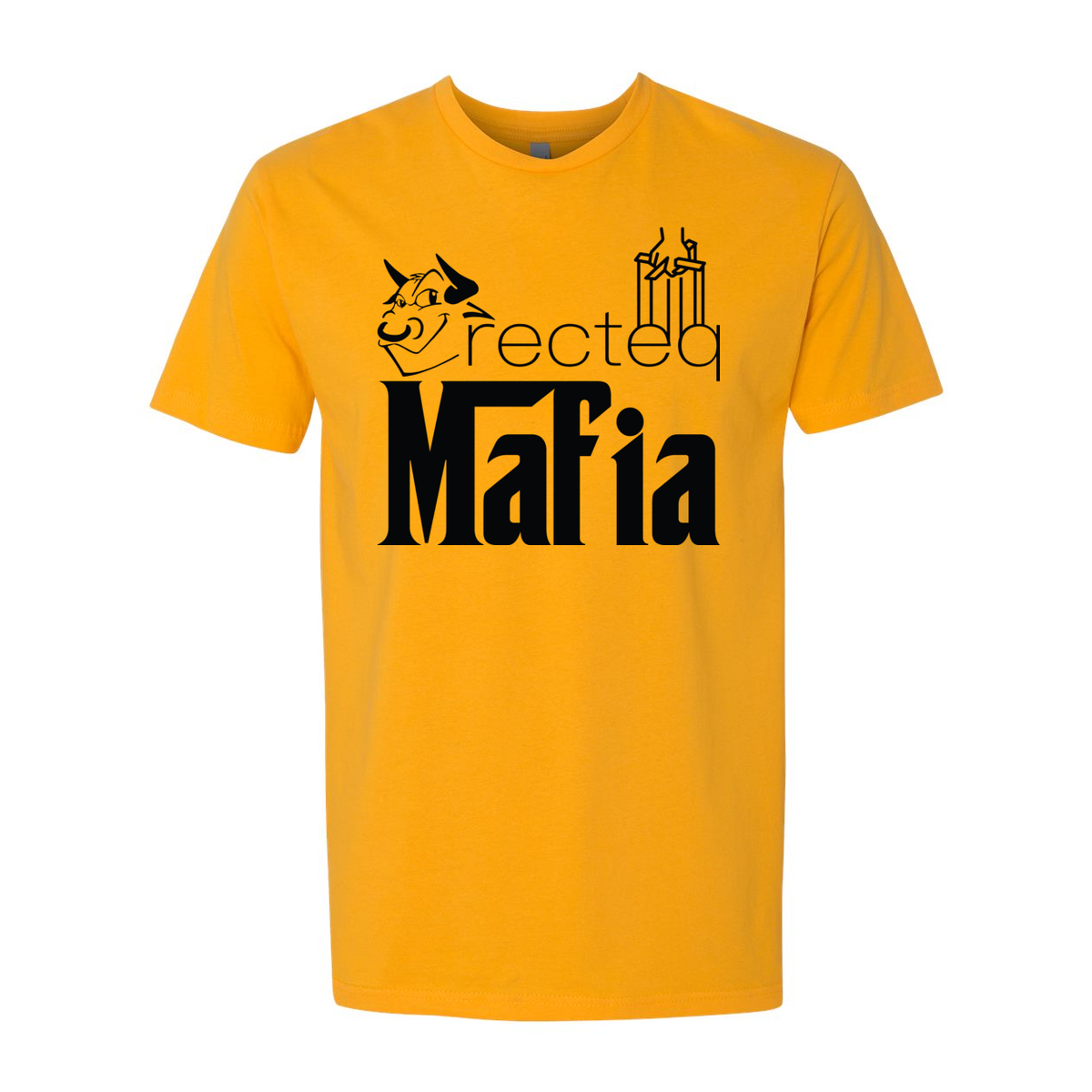 Front & Back Print Mafia 1 Black Print