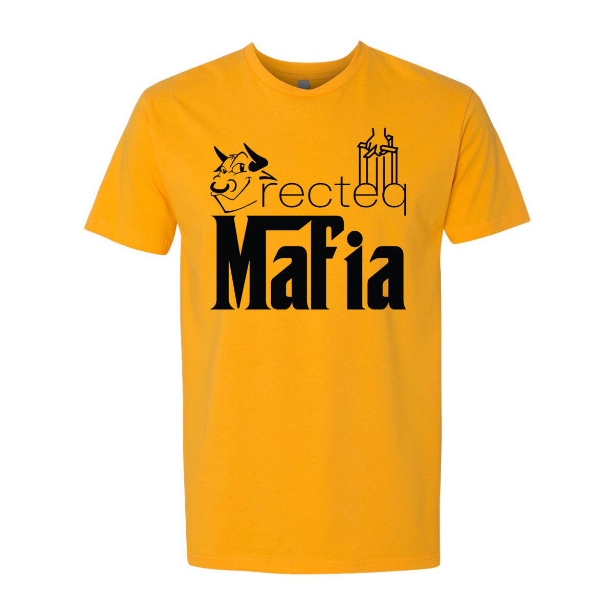 Front Print Mafia 1 Black Print