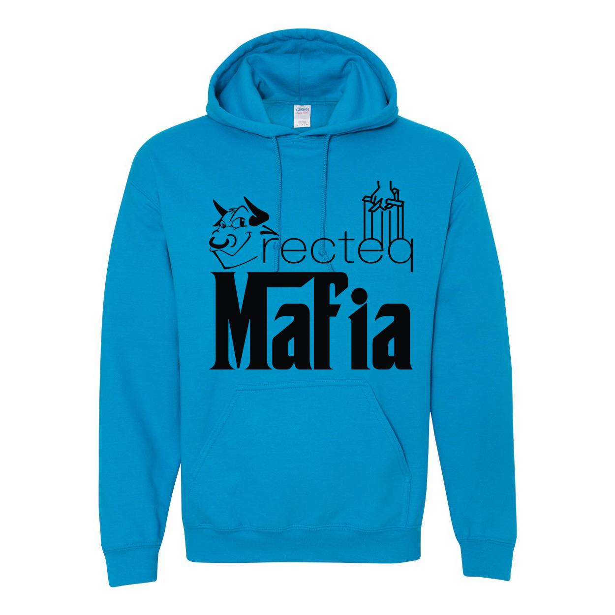 Mafia 1 Black Print Hoodie
