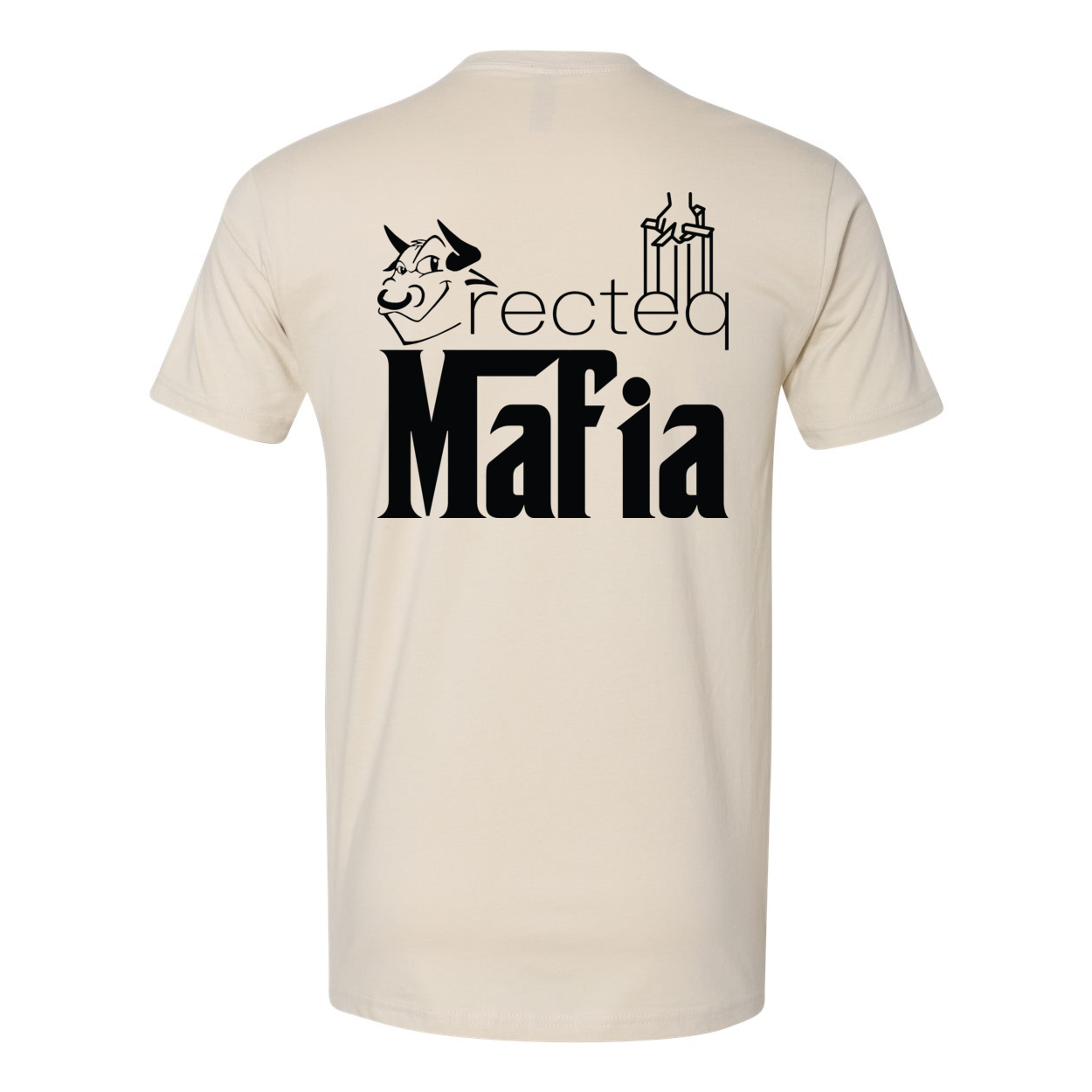 Front & Back Print Mafia 1 Black Print