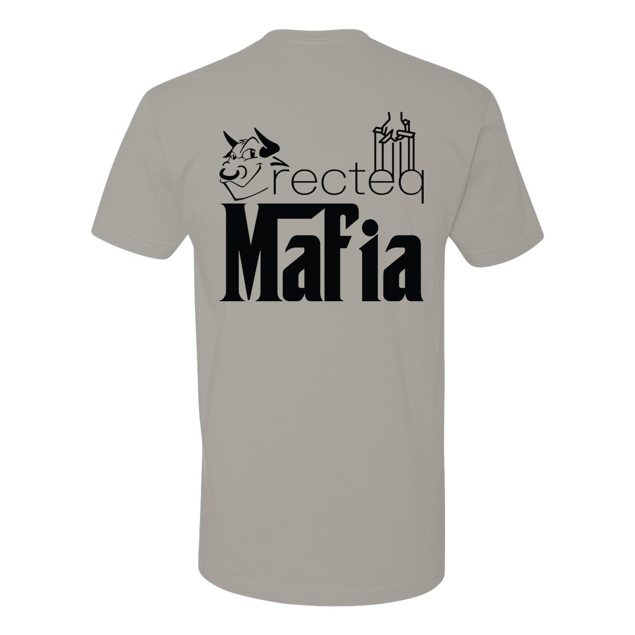 Front & Back Print Mafia 1 Black Print