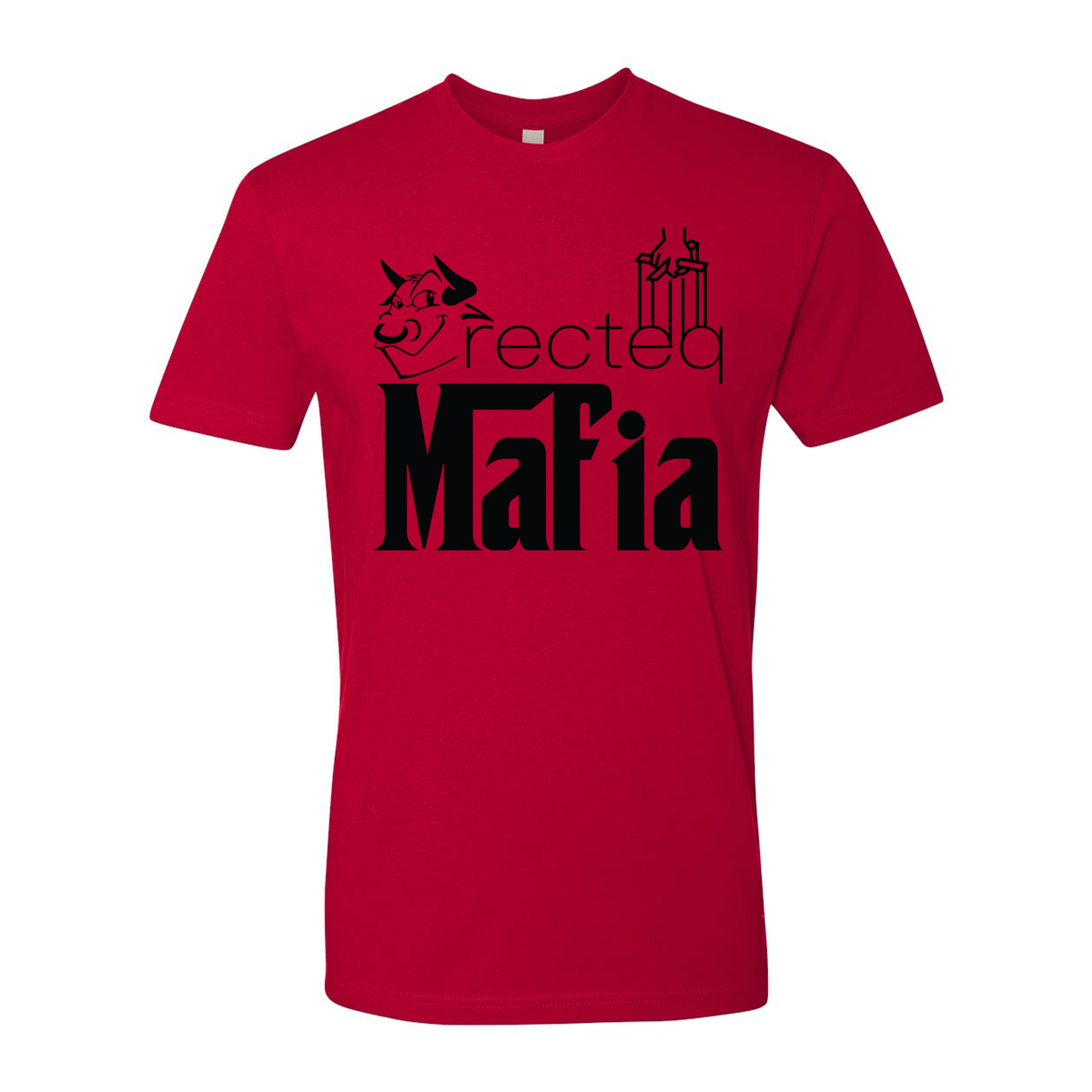 Front Print Mafia 1 Black Print