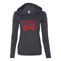 Women's Lightweight Long Sleeve Hooded T-Shirt