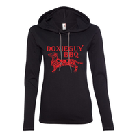 Women's Lightweight Long Sleeve Hooded T-Shirt