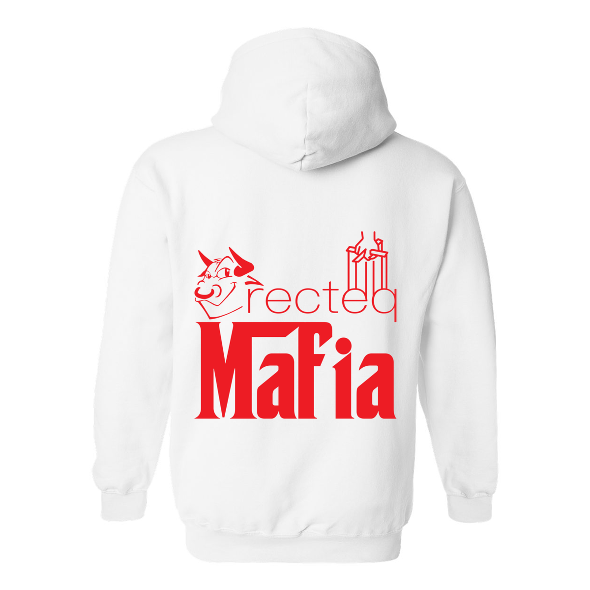 Mafia Front/Back Print Hoodie
