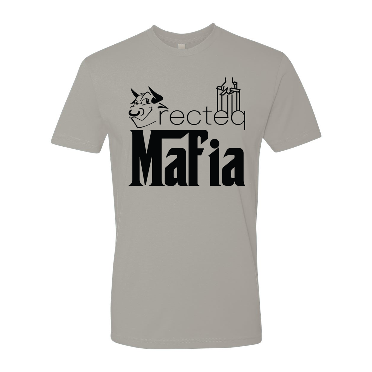 Front & Back Print Mafia 1 Black Print