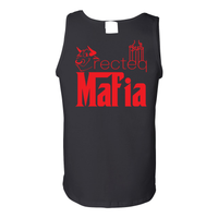 Mafia Front/Back Print Ultra Cotton Tank Top