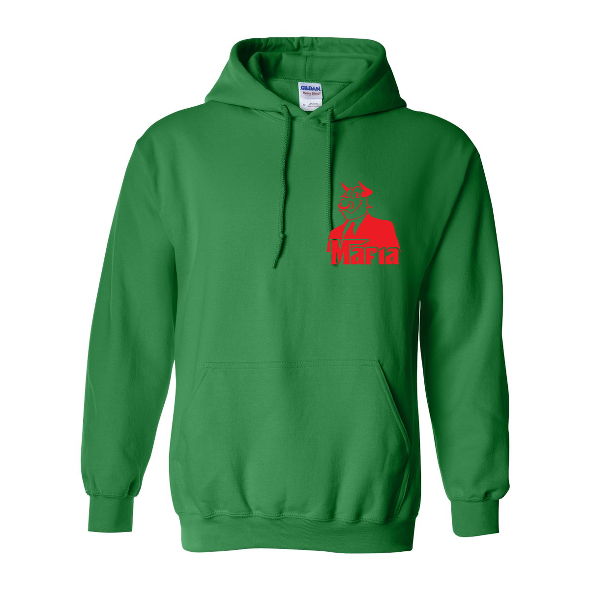 Mafia Front/Back Print Hoodie