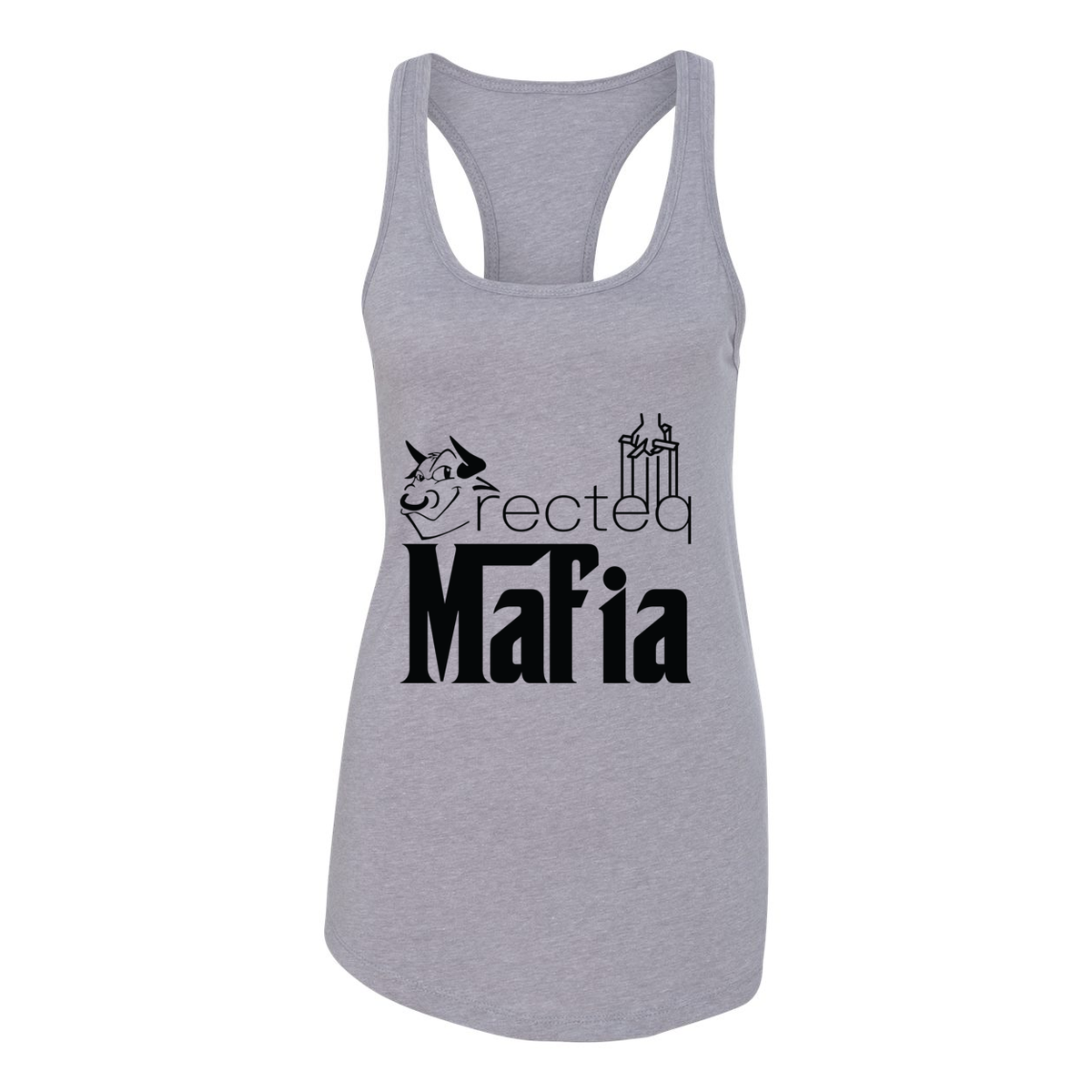 Women's Racerback Tank Mafia 1