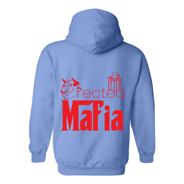 Mafia Front/Back Print Hoodie