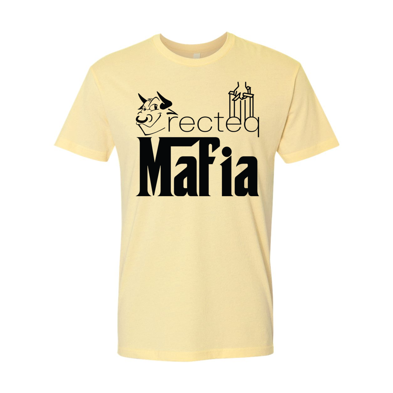 Front & Back Print Mafia 1 Black Print