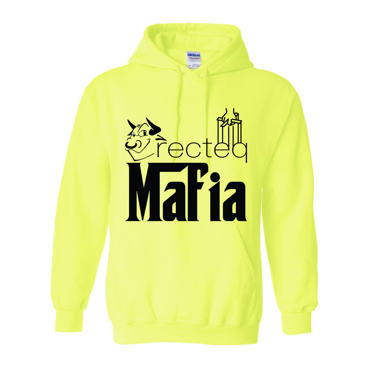 Mafia 1 Black Print Hoodie