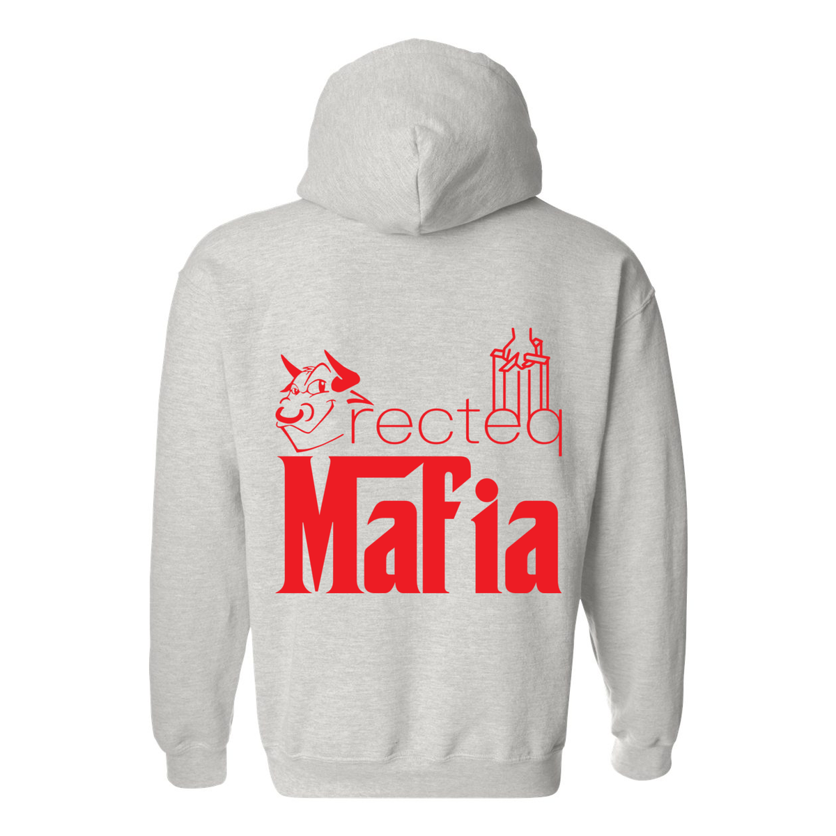 Mafia Front/Back Print Hoodie