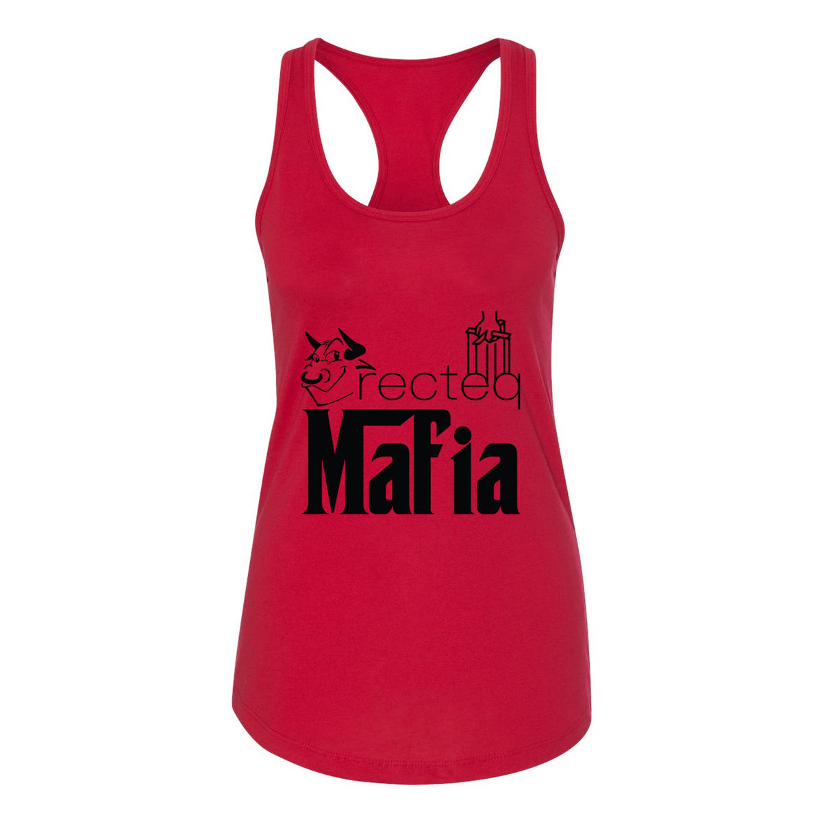 Women's Racerback Tank Mafia 1