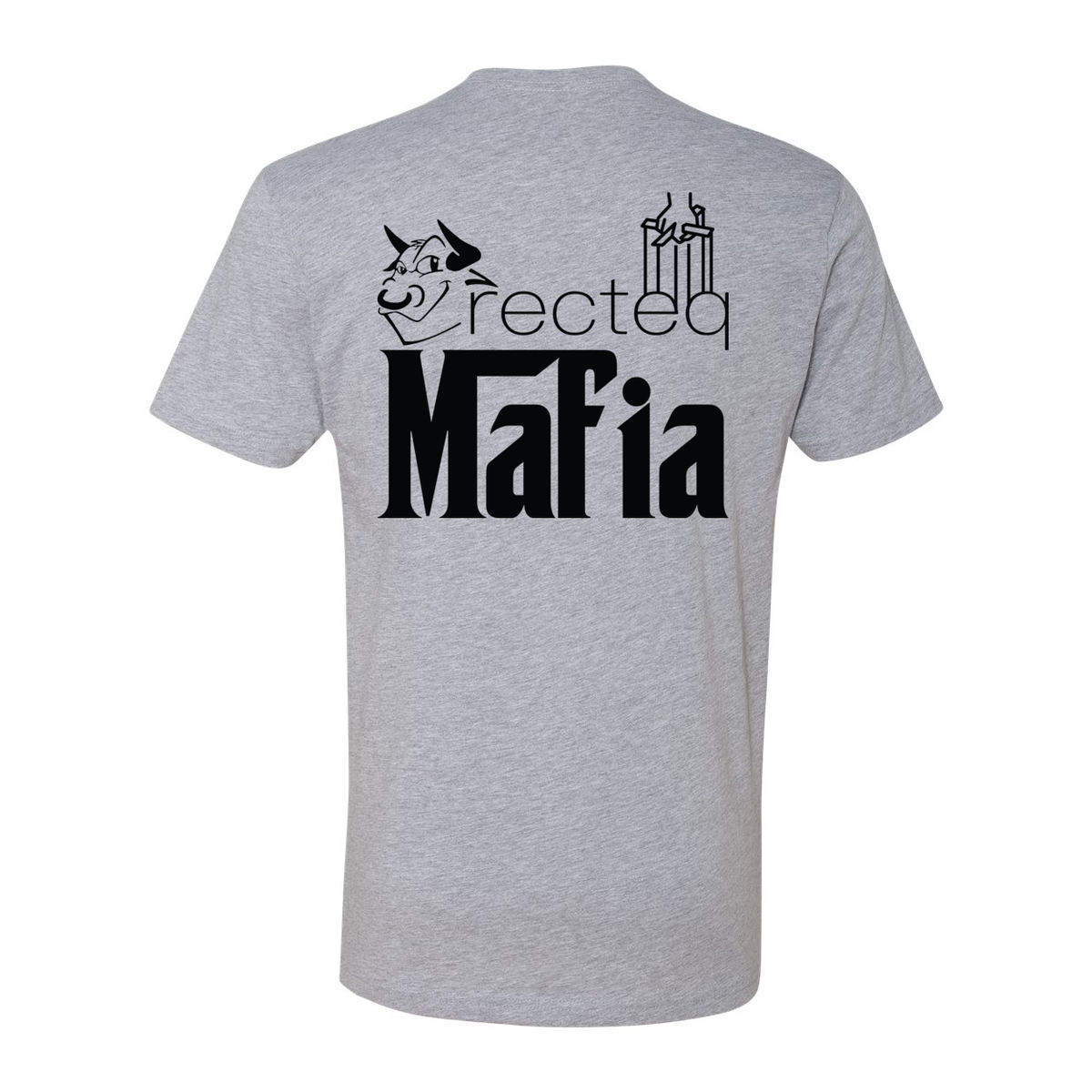 Front & Back Print Mafia 1 Black Print