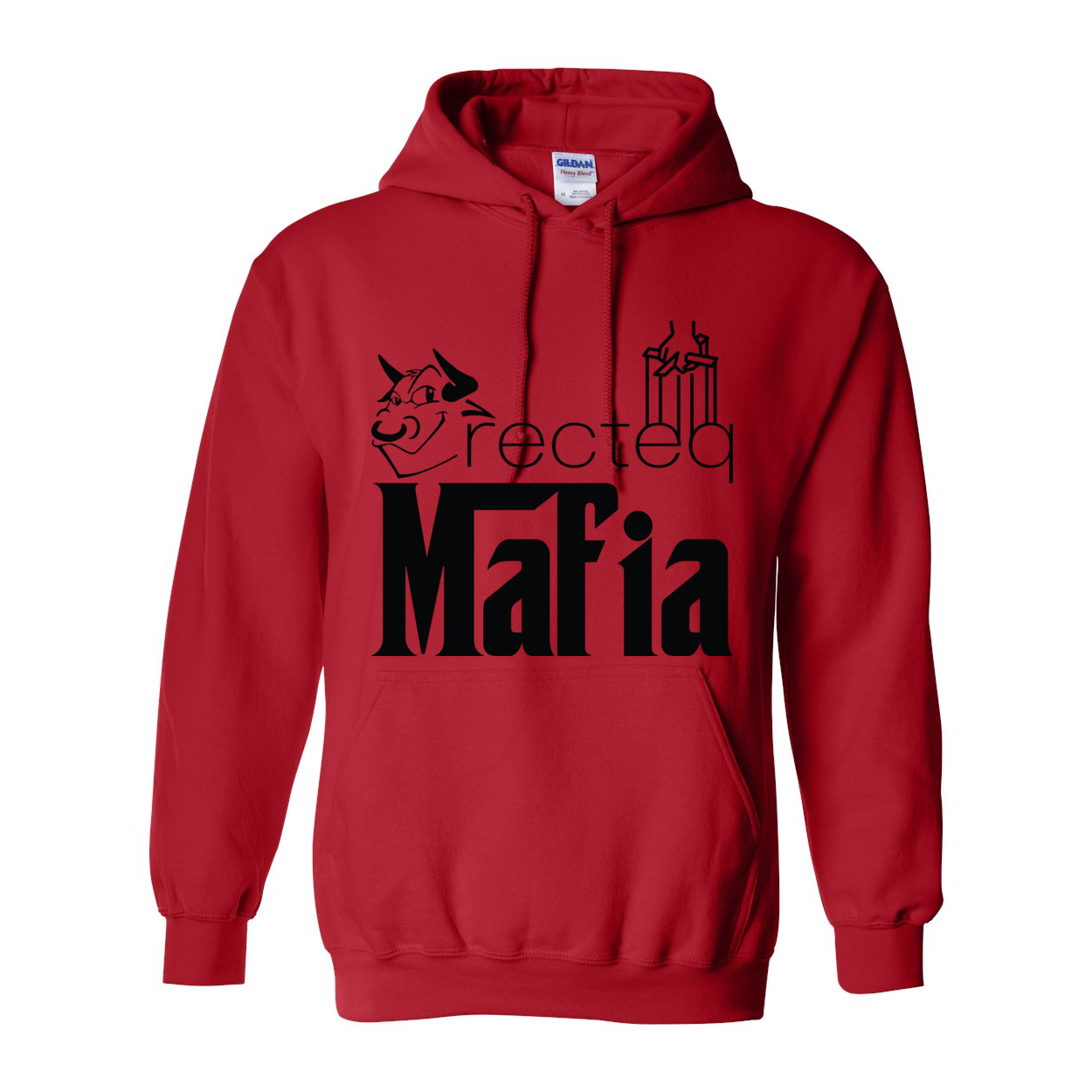 Mafia 1 Black Print Hoodie