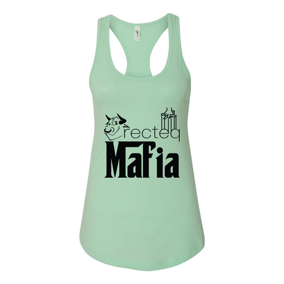 Women's Racerback Tank Mafia 1