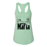 Women's Racerback Tank Mafia 1