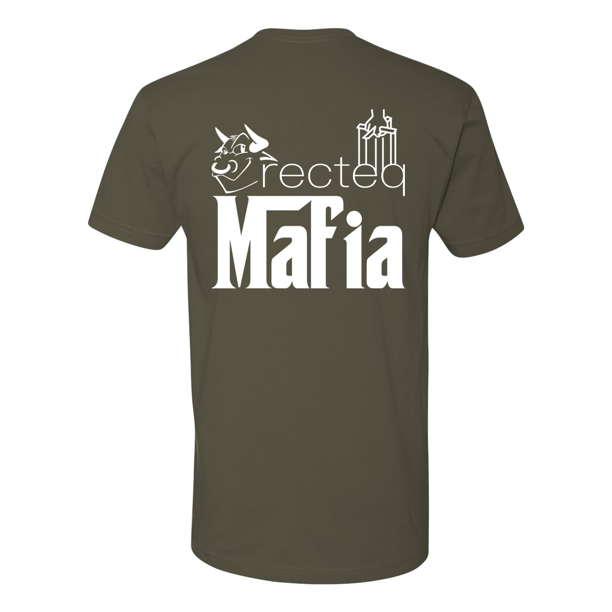 Front & Back Mafia 1 White Print