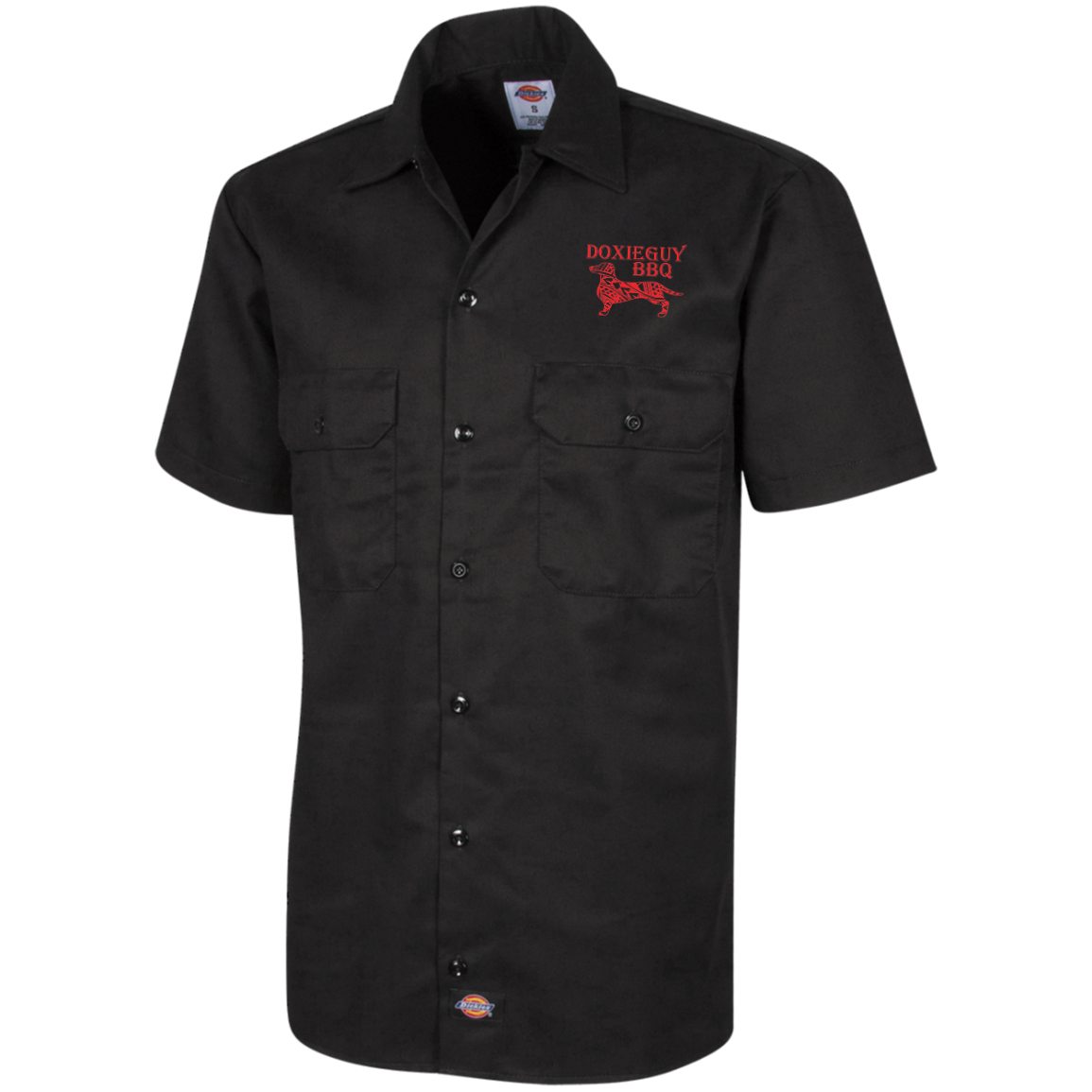 DoxieGuy BBQ1574 Men's Short Sleeve Workshirt
