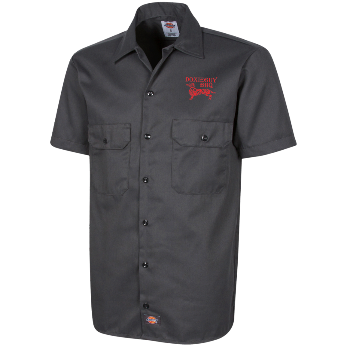 DoxieGuy BBQ1574 Men's Short Sleeve Workshirt
