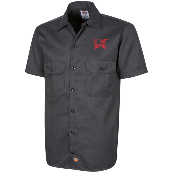 DoxieGuy BBQ1574 Men's Short Sleeve Workshirt