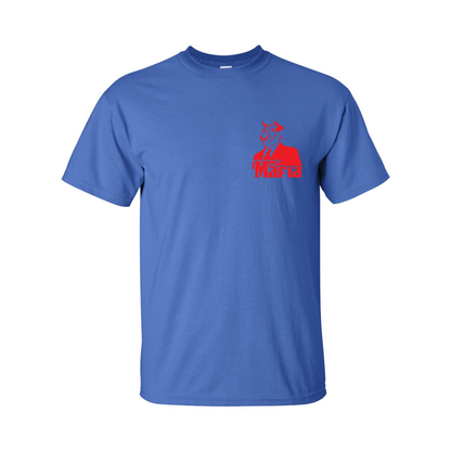 Tall Mafia T-Shirt Front Corner/Full Back