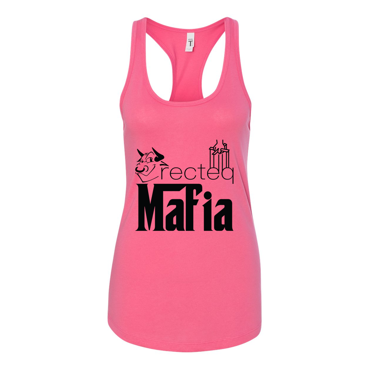 Women's Racerback Tank Mafia 1