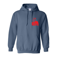 Mafia Front/Back Print Hoodie