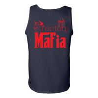 Mafia Front/Back Print Ultra Cotton Tank Top
