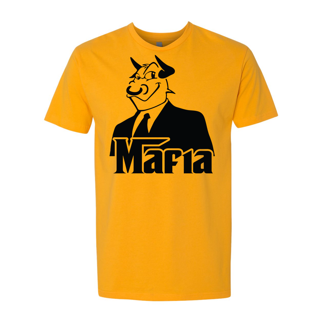 Front & Back Print Mafia 2 Black Print