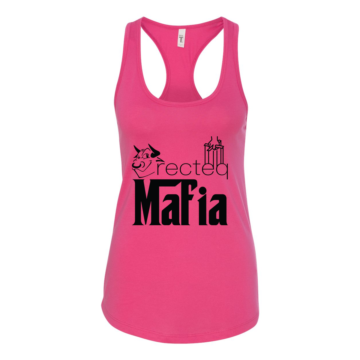 Women's Racerback Tank Mafia 1