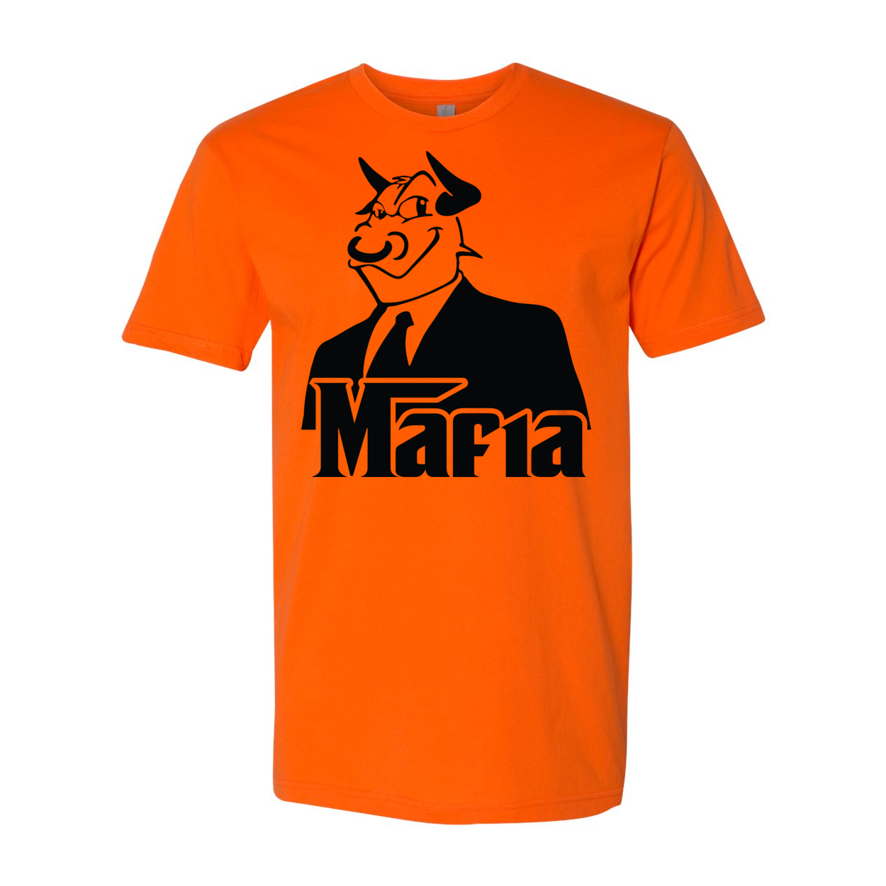 Front & Back Print Mafia 2 Black Print
