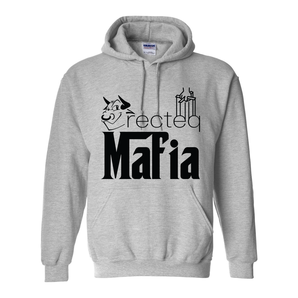 Mafia 1 Black Print Hoodie