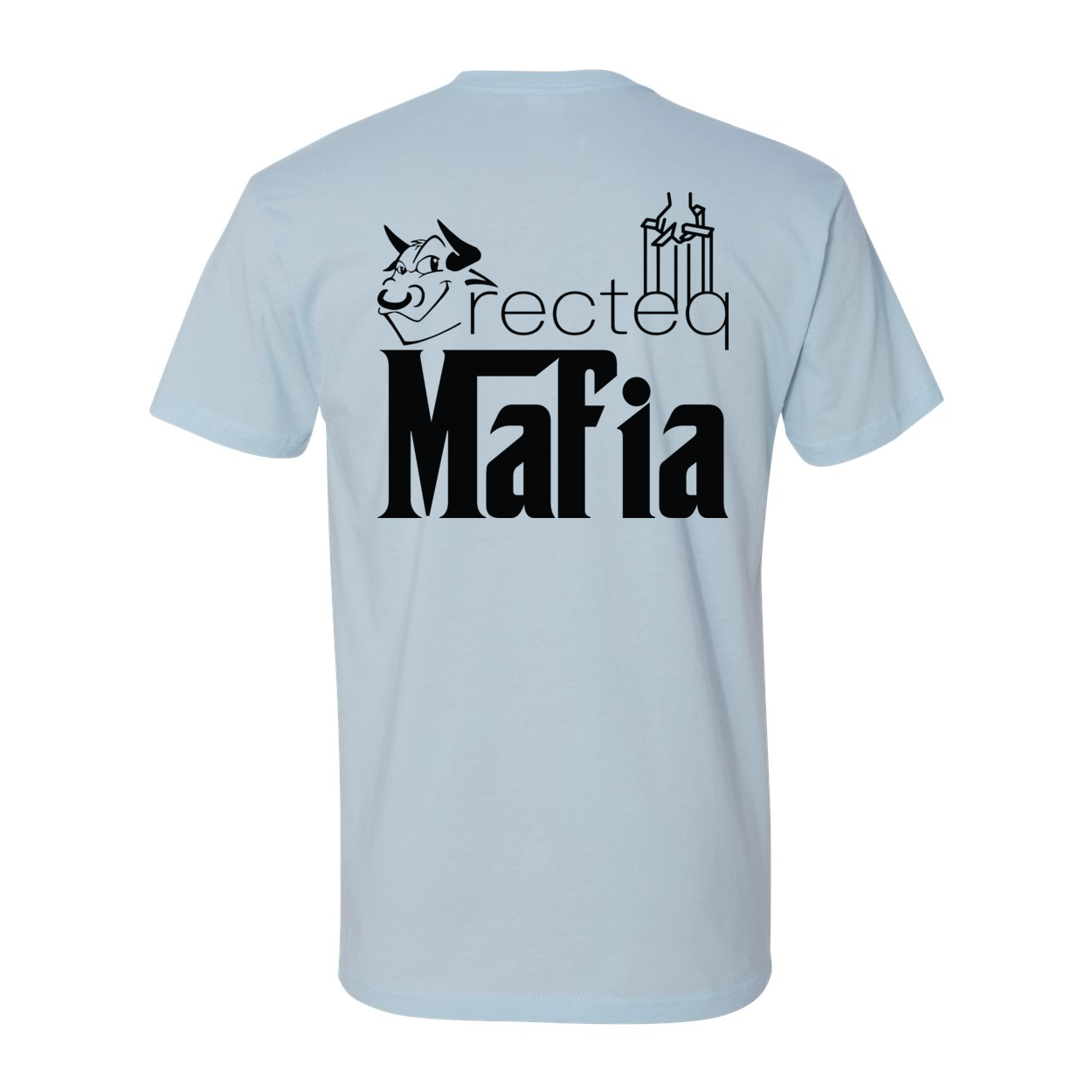Front & Back Print Mafia 1 Black Print